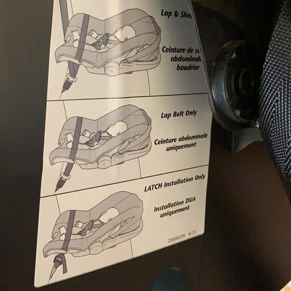 NEW(used once) Evenflo Infant CarSeat - Picture 4 of 4